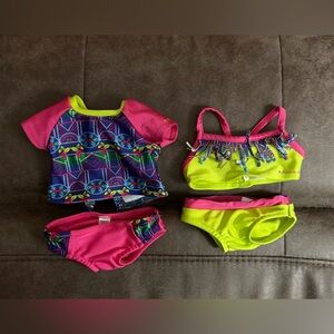American girl doll bathing suits.